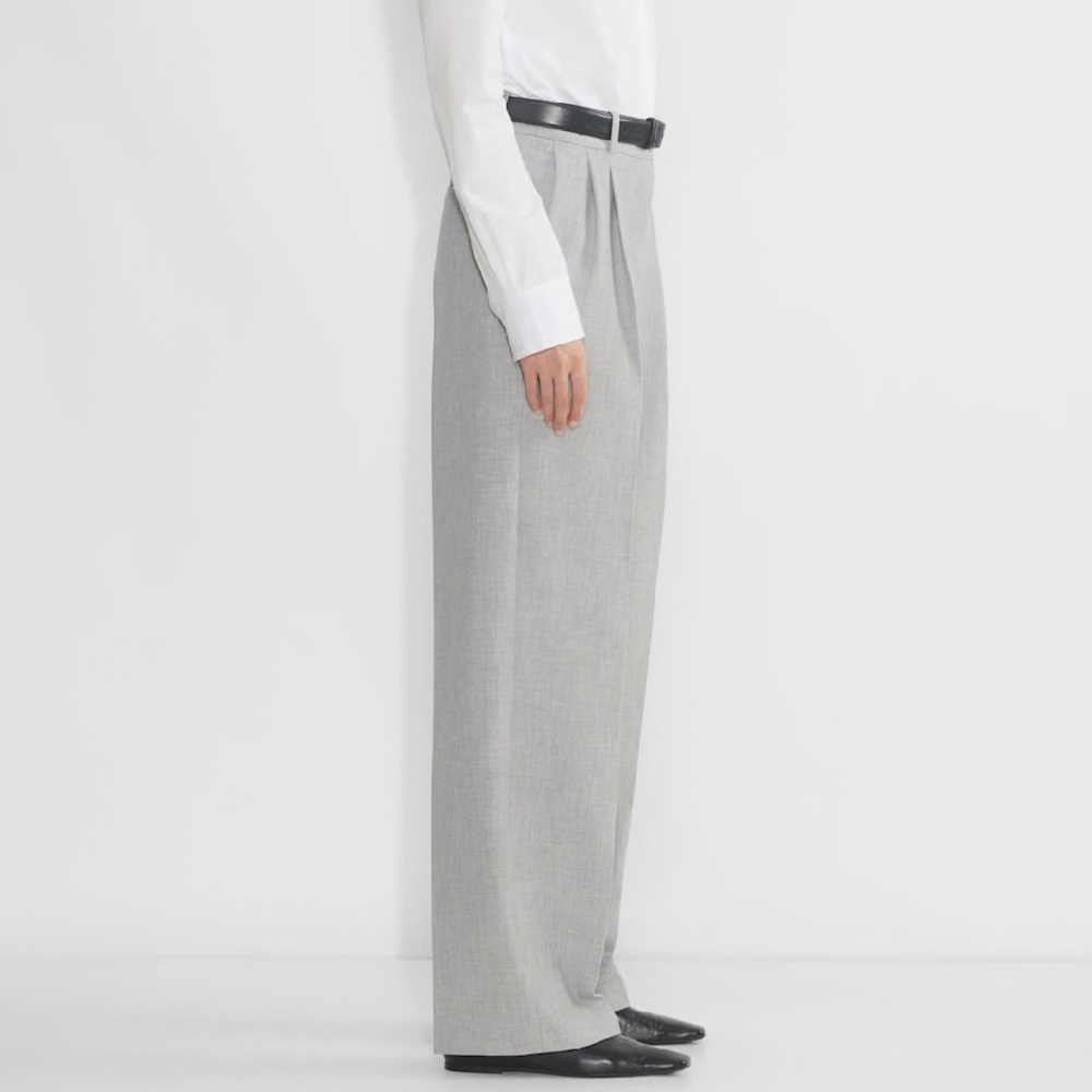 Aritzia Babaton Classic Black Dress Pants Pleated Pant - Picture 7 of 8
